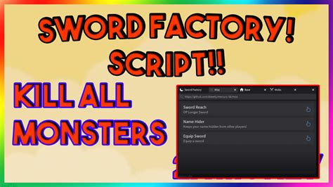 So you can sit back and let the script do the job. . Sword factory script gui